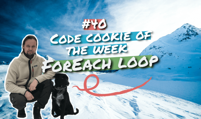 #40 Code Cookie Of The Week | ForEach Loop