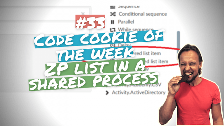 #33 Code Cookie Of The Week | ZP List in a shared process