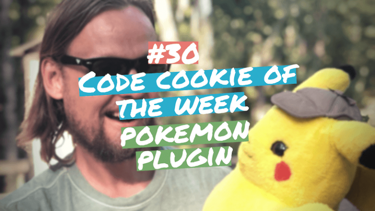 #30 Code Cookie Of The Week | Pokémon Plugin