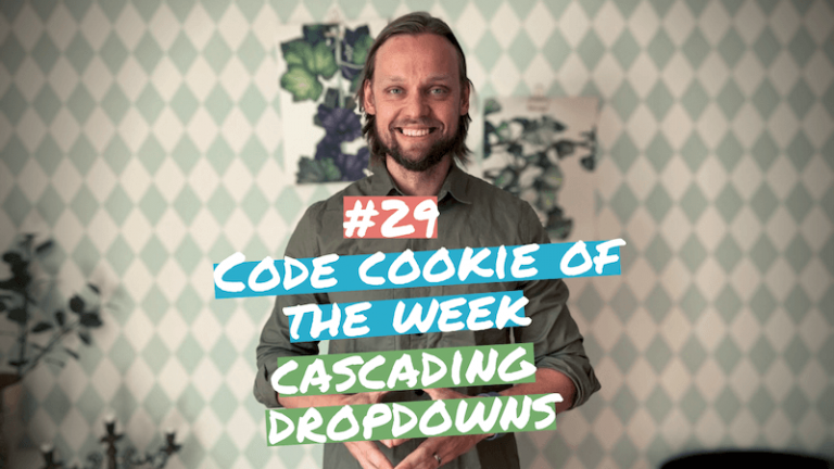 #29 Code Cookie Of The Week | Cascading Dropdowns
