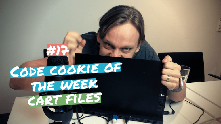 #17 Code Cookie Of The Week | Cart Files