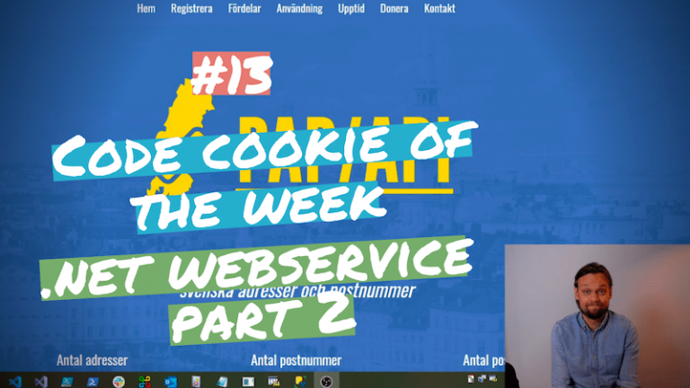 #13 Code Cookie Of The Week | .NET WebService Part 2