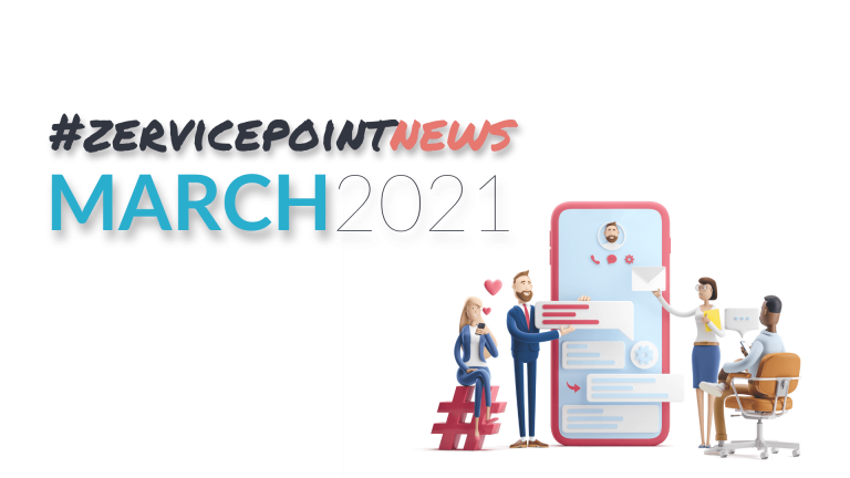 #zervicepointnews | March
